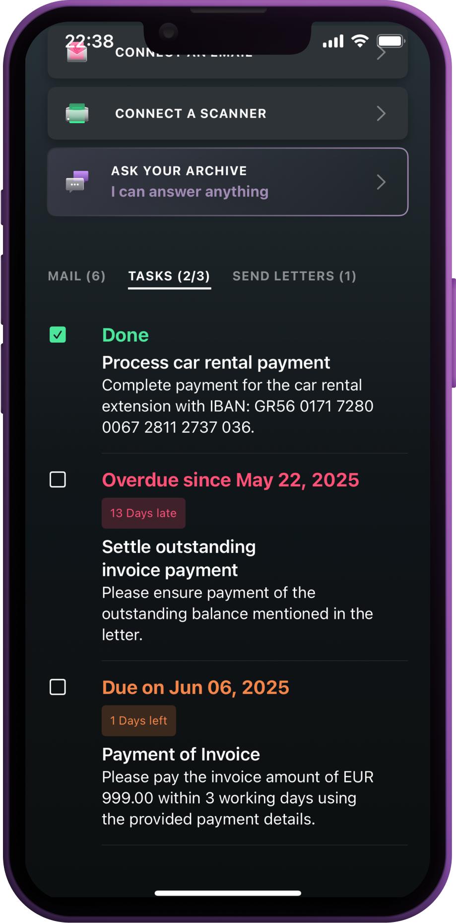 Screenshot Tasks