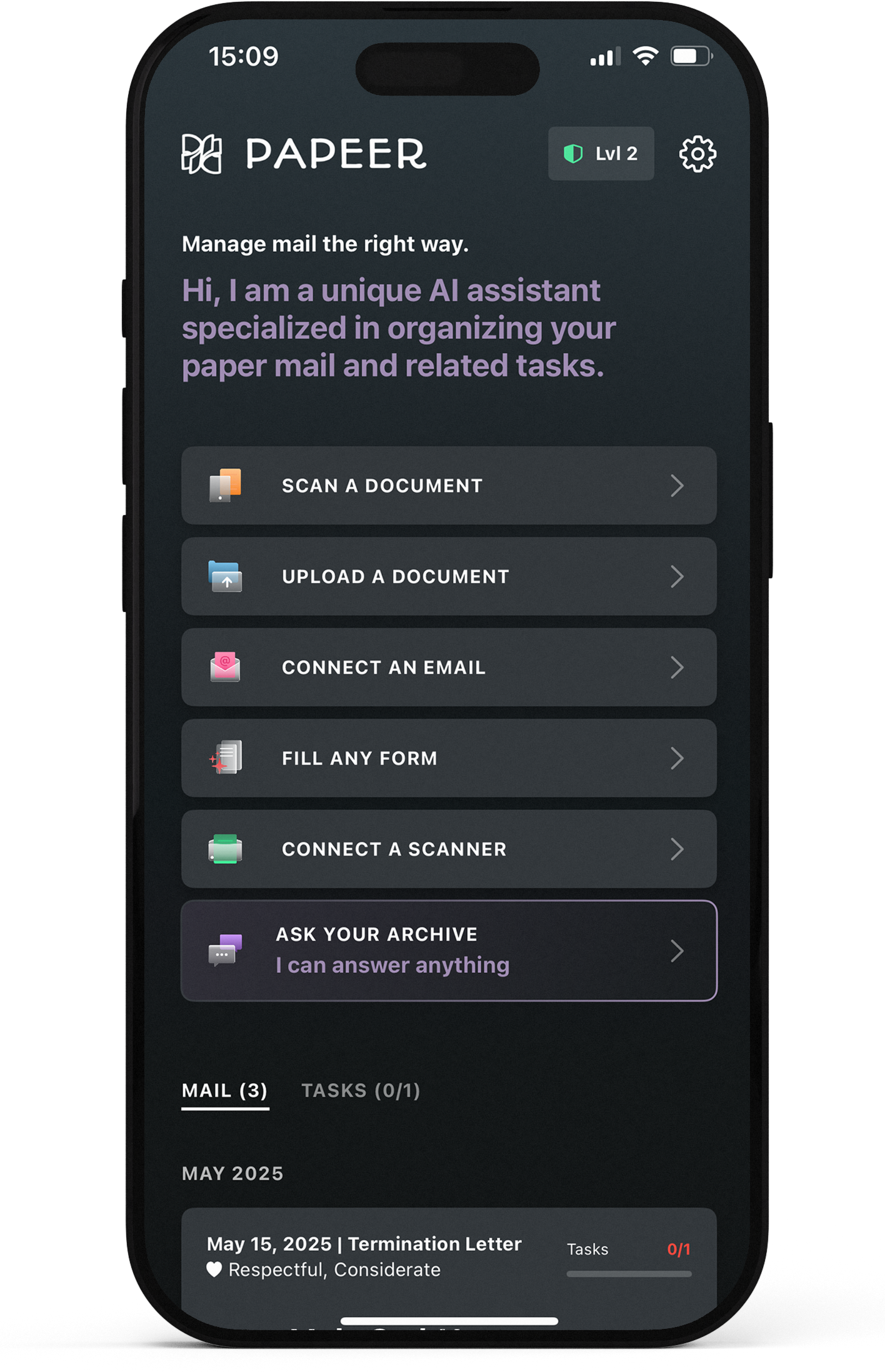 Screenshot Home